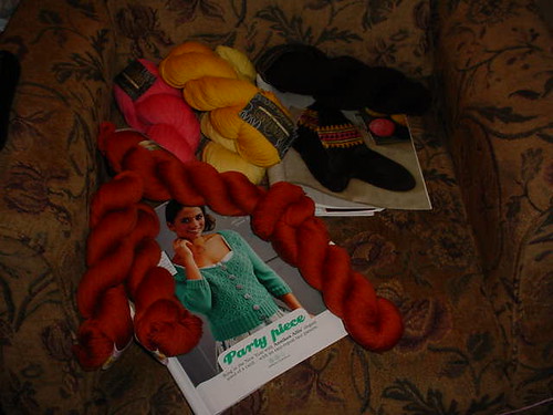 yarn pile
