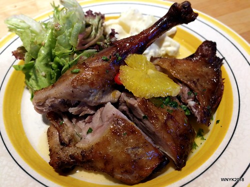 Slow Smoked Duck