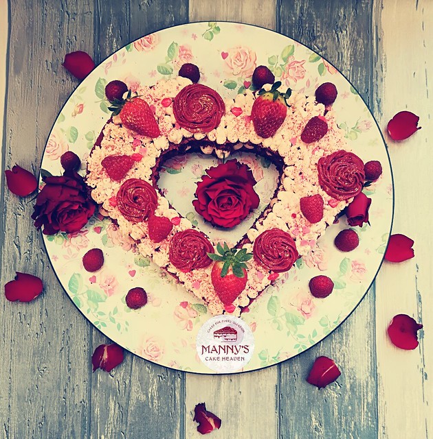 Valentine's Day Cake by Mandeep of Manny's Cake Heaven