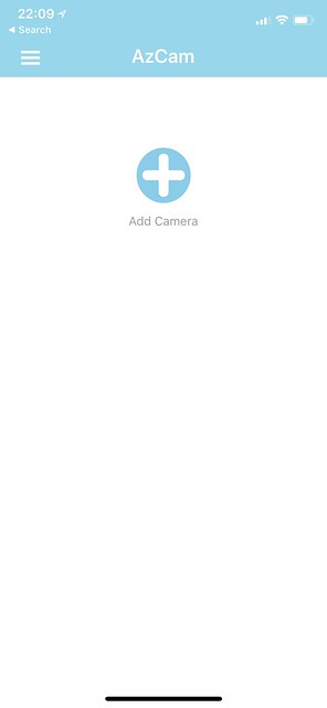 AzCam iOS App - Setup #1