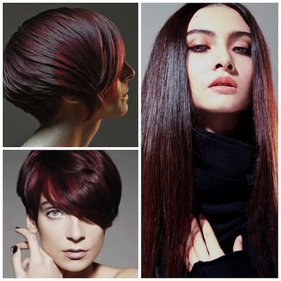 Fashionable Mahogany Hair Color Ideas For Woman 24