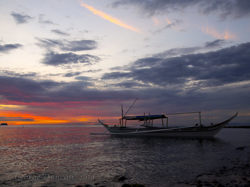 anilao phillipines sunset