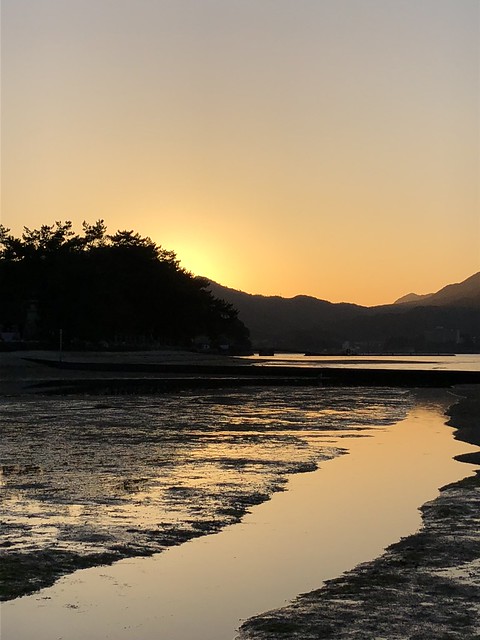Sunset at Miyajima