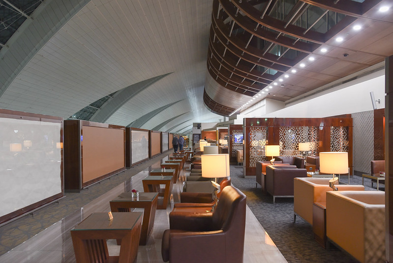 emirates business class lounge dubai concourse b