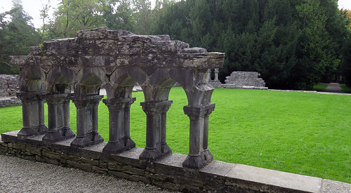 The ruins of an Abbey in Cong, Ireland