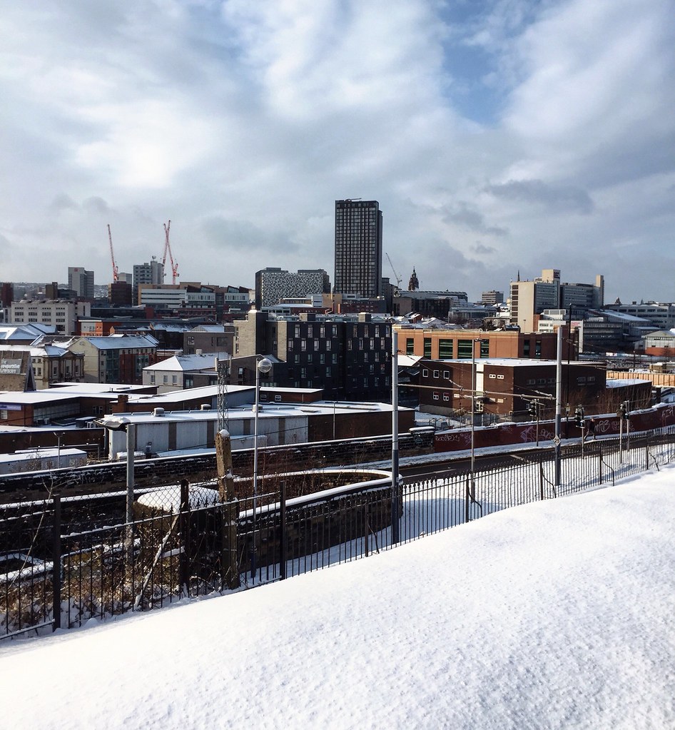 Sheffield in the snow