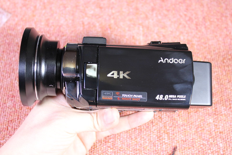TOMTOP Andoer 4K ビデオカメラ 開封レビュー (91)