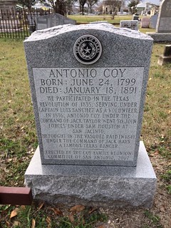Antonio Coy headstone