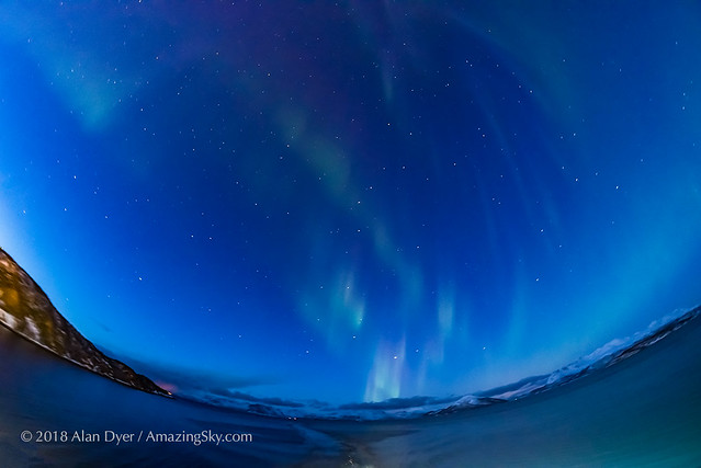 Aurora in Twilight from Norway