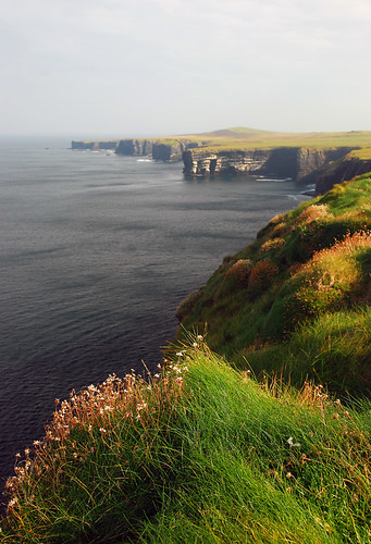 The Bridges of Ross, with their ‘improbable’ rocky outcroppings, near Loop Head, Ireland