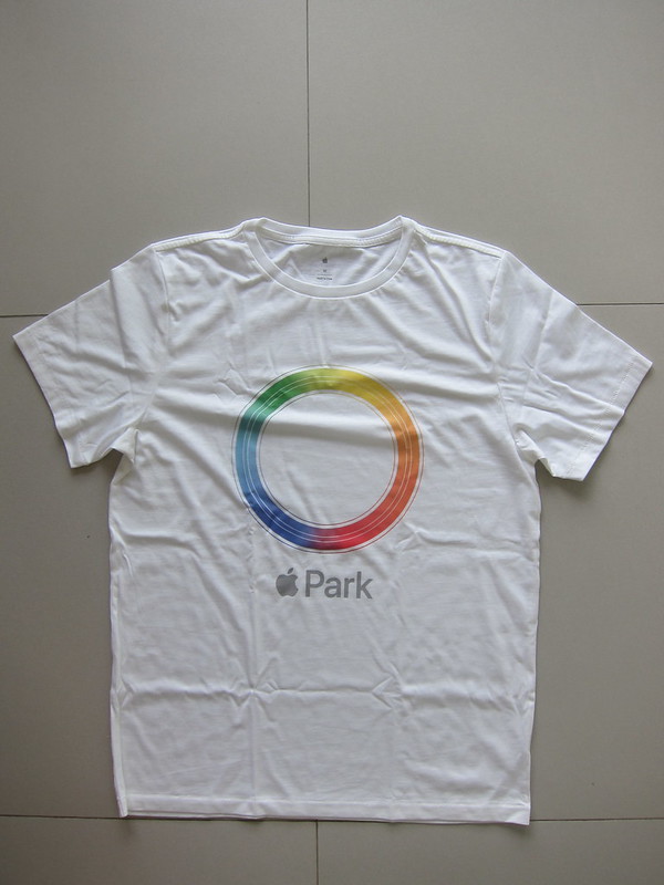 Apple Park T-Shirts - White - Front
