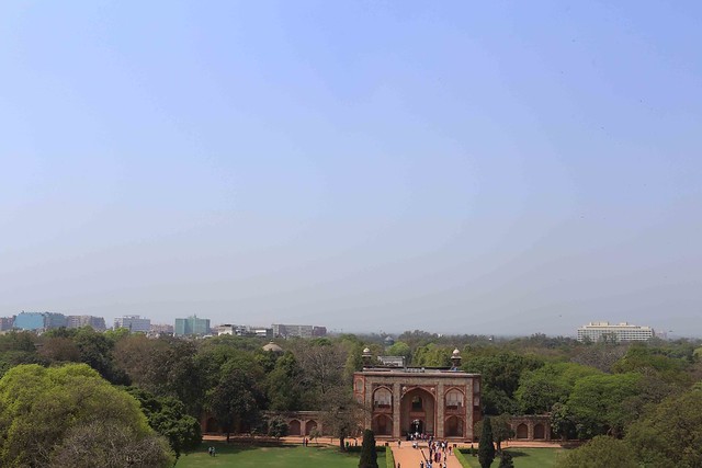 City Monument - The Ascent of Humayun's Tomb, Central Delhi