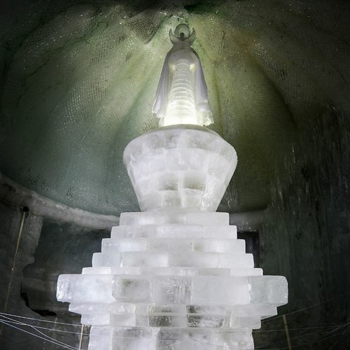 Ice Chorten (Source- Tsering Gurmet). From thebetterindia.com