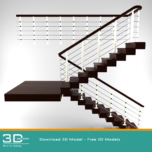 49 Staircase 3d Model Free Download 3dmili 2020 Download 3d