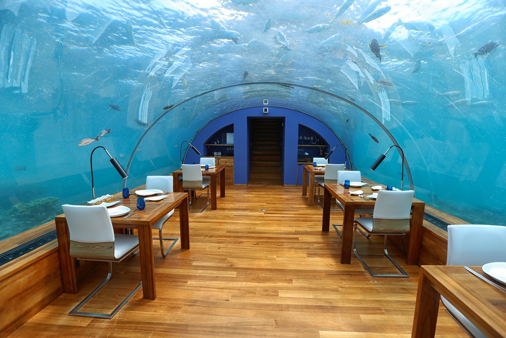 Maldives underwater restaurant 9