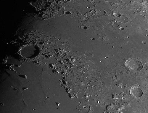 moon lunar astrophotography craterplato platopits