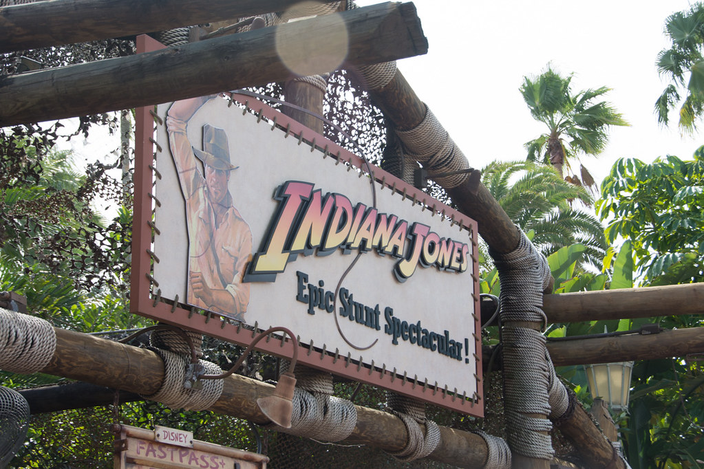 Indiana Jones show at Hollywood Studios