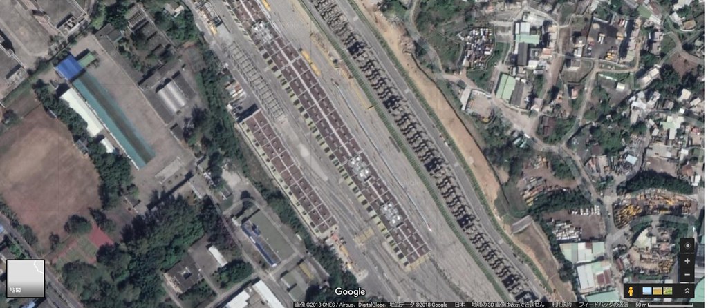 Shek kong depot in Yuen Long District, Hong Kong taken by Google