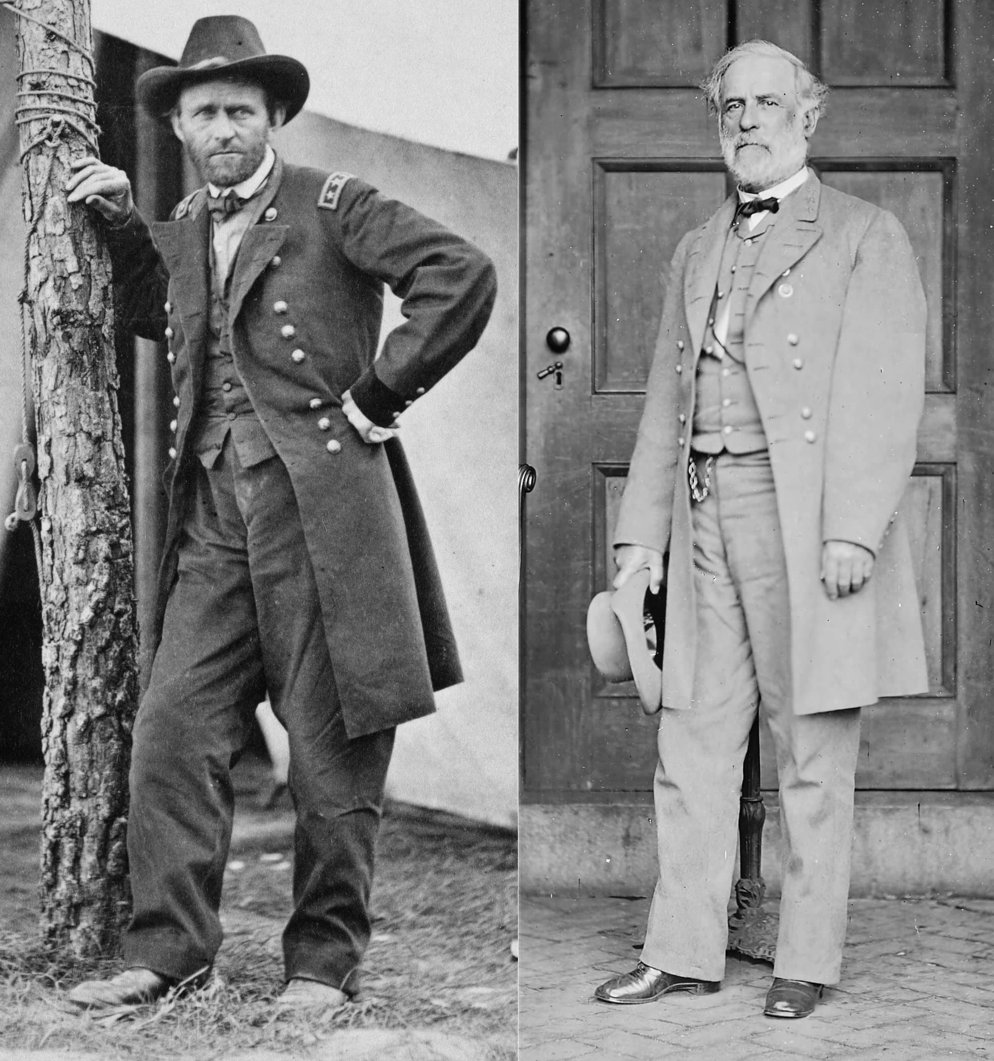 Ulysses S. Grant and Robert E. Lee