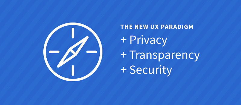 The New UX Paradigm: Privacy, Transparency and Security