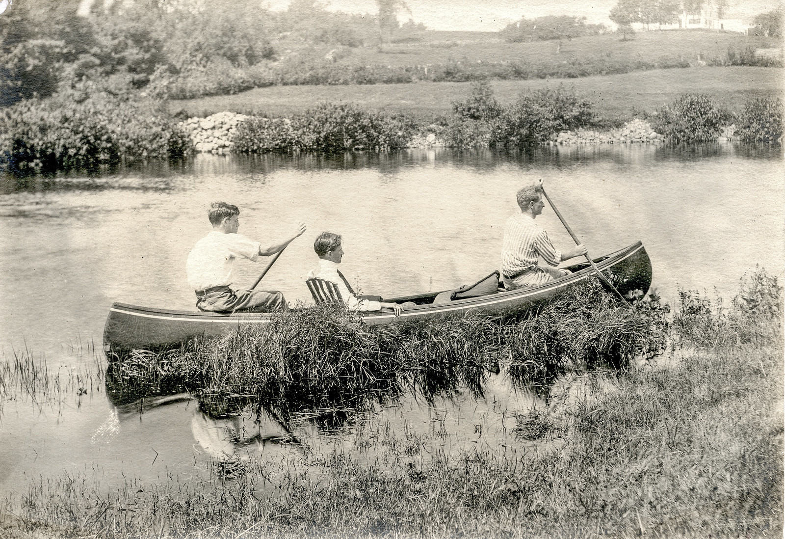 Canoeing on the Souhegan River