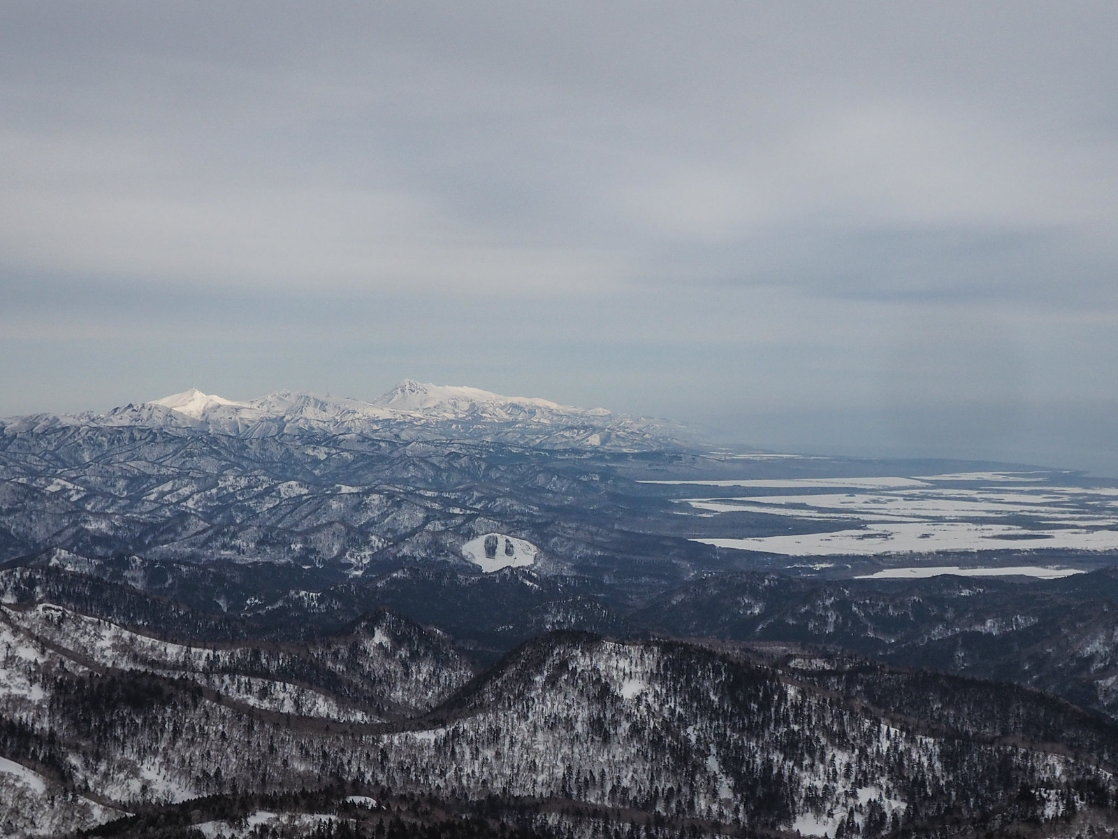 Mt. Musa and Mt. Musa Hut ski touring (Hokkaido, Japan)