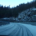 led a sníh na silnici