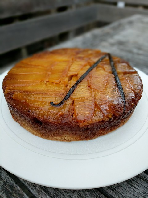 Pineapple Coconut Upside-Down Cake