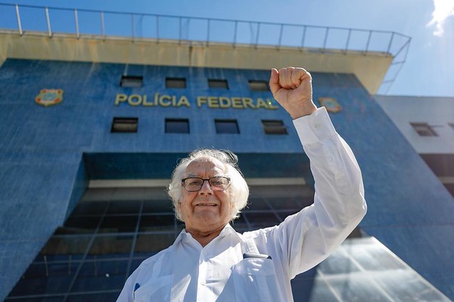 JuÃ­za nÃ£o autorizou visita do ativista ao ex-presidente Lula - CrÃ©ditos: Fotos: Ricardo Stuckert