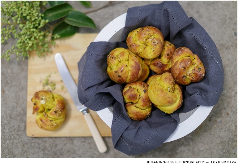 Tumeric breadrolls by The Wooden Spoon Kitchen