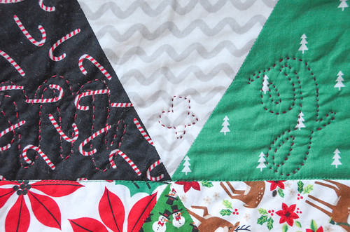 Hand-Quilt (or Embroider) with a Running Stitch