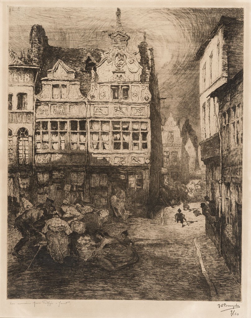 Jules De Bruycker - Jan Palfijn House in 
Ghent, 1912