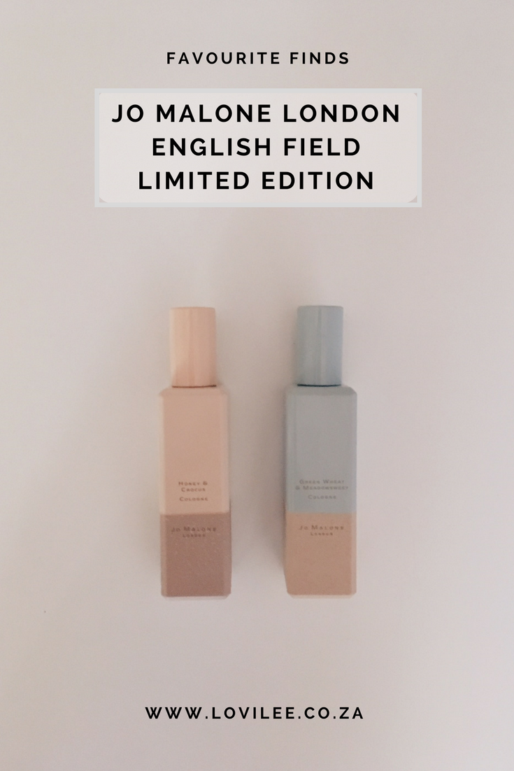 Discover the Jo Malone London English Fields Collection Limited Edition