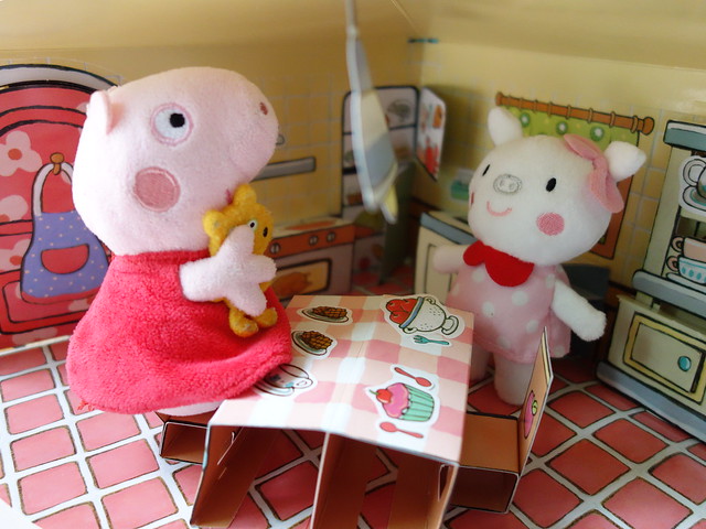小豬姊妹花們的下午茶＠小豬乖乖的立體花園遊戲屋