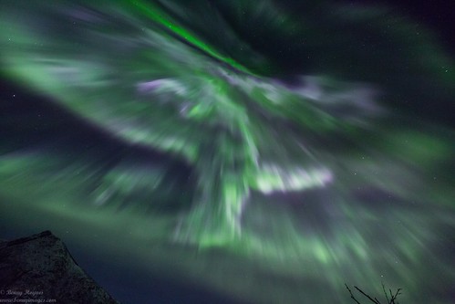 Aurora Magic over Vesterålen, Northern Norway. Photographer Benny Høynes
