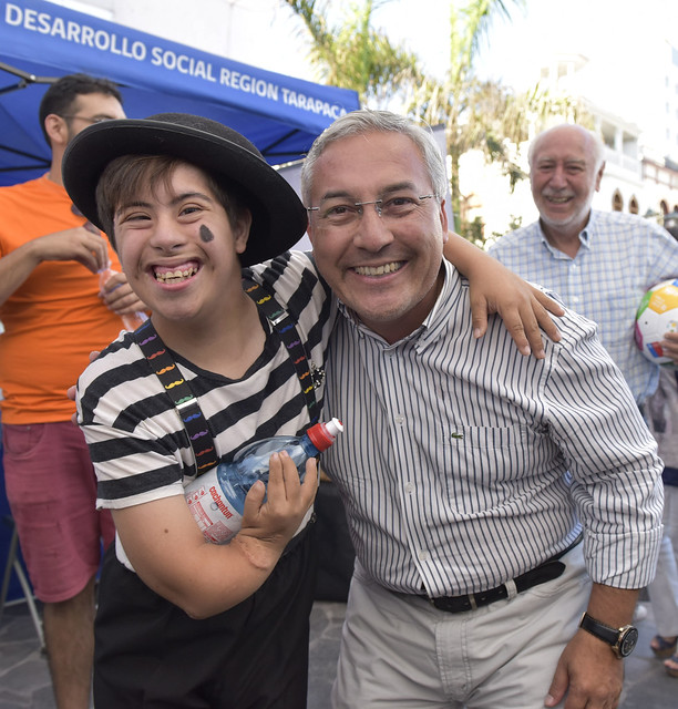 Intendente Quezada participó  de la inauguración de la Feria Incluye Down 2018.
