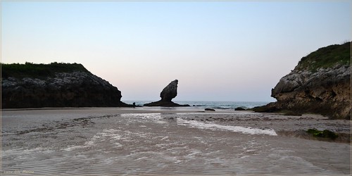 atardece playa asturias mar marcantábrico agua arena airelibre naturaleza beach water buelna sunset serenidad sea maisema costa atardecer fotógrafo