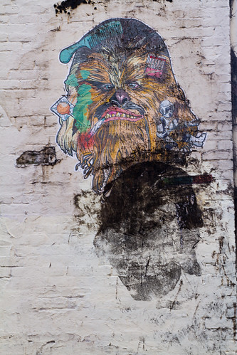 Chewbacca graffiti