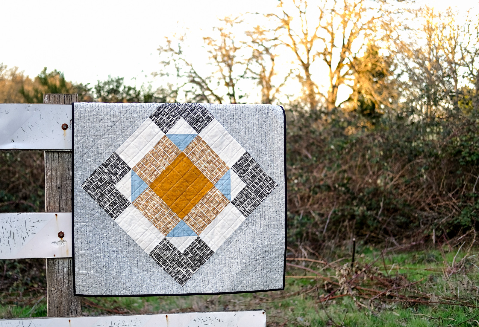 My March Giant Block Quilt