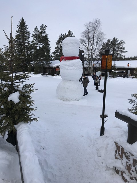 giant snow man
