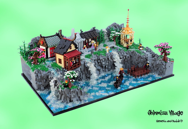 LEGO Shinmizu Village entre Venise et Japon