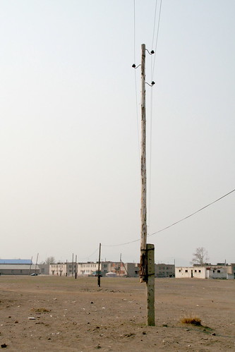 pole mongolia electricity badunara