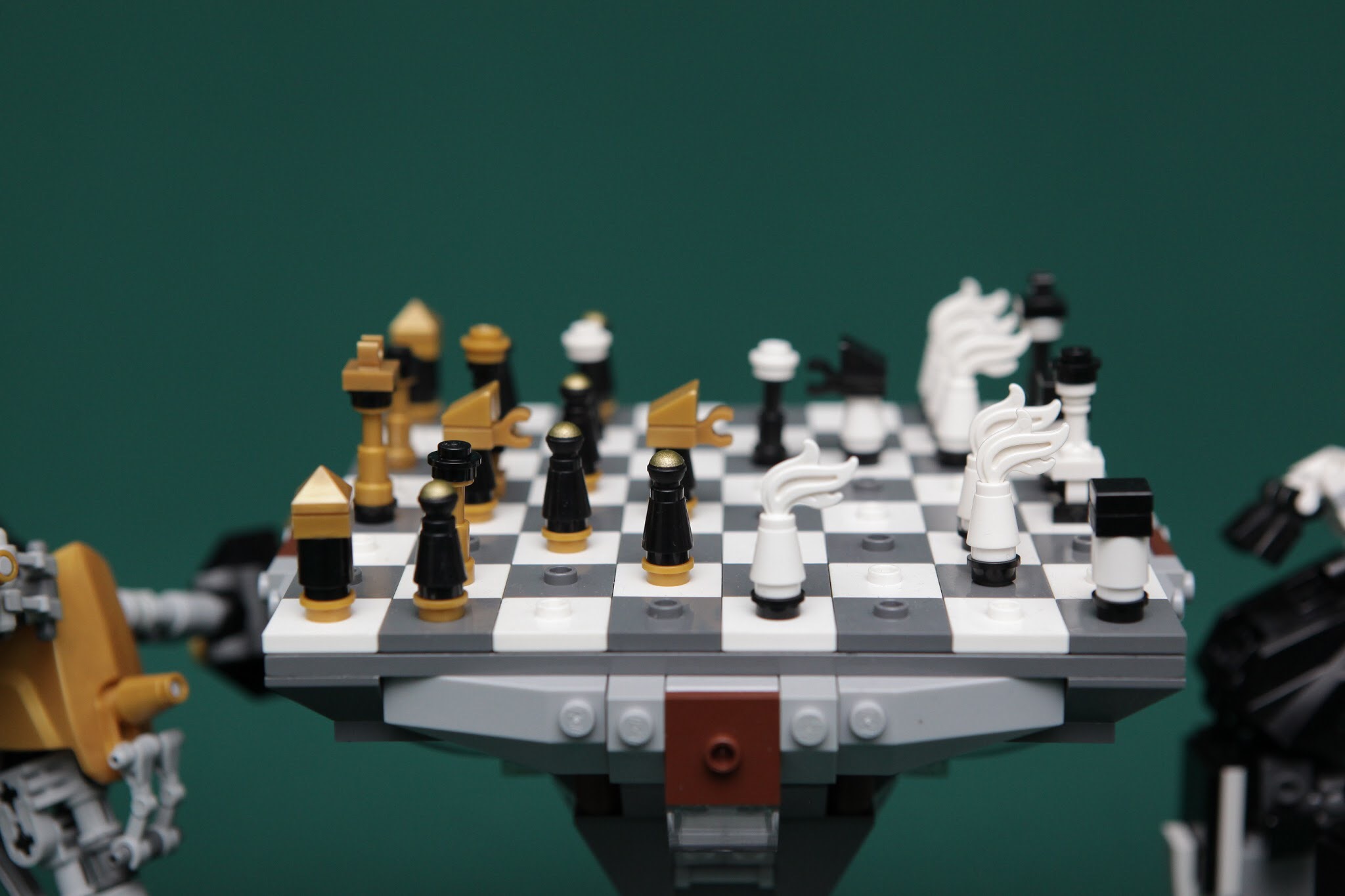 Dueling Star Wars LEGO Chess Sets