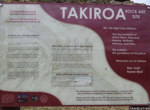 new zealand takiroa maori rock art site travel history kiwi