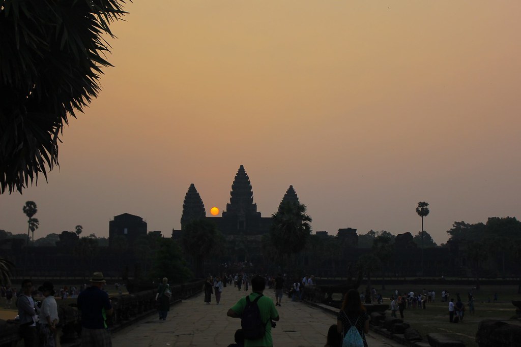 Angkor Wat - just on sunrise