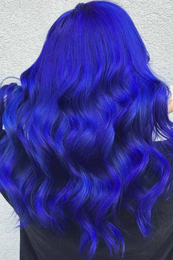  Dark Blue Hairstyles That Will Rise Up Your Look For Spring 2018 7