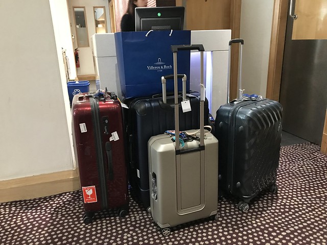 luggage, London March 22, 2018