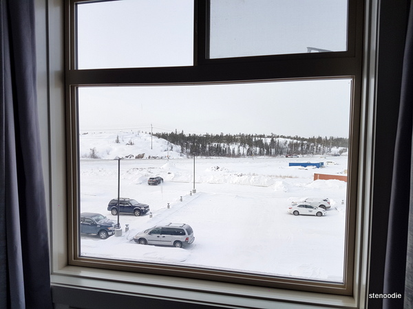Chateau Nova Yellowknife Hotel window view