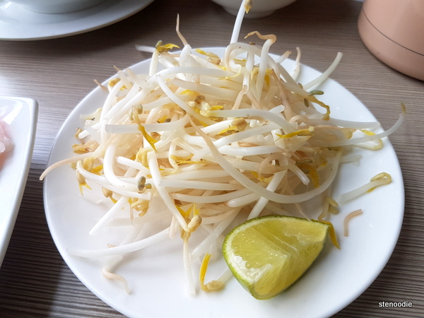  Raw bean sprouts