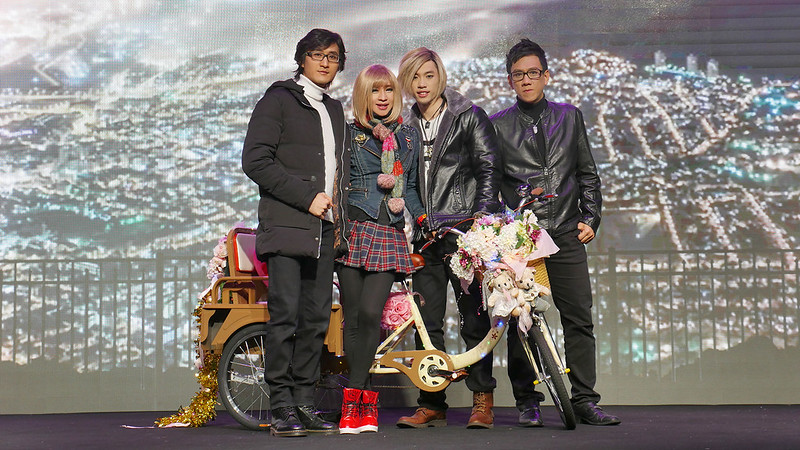Four Of The Main Cast Pose For A Shot (From Left) Marcus Choot, Jessie Chung, Jeffrey Beh, And Tylor Chen